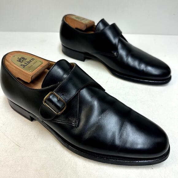 NEW HEELS Crockett & Jones x Brooks Brothers Single Monk Made in England 9 D main image 5